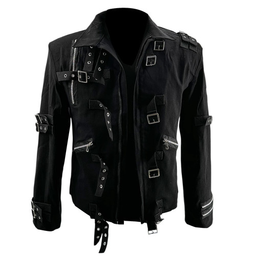 Cappotto uomo gotico punk nero