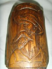 Contenitore in legno Don Chisciotte della Mancia, mulino a vento Anni '60 Spagna