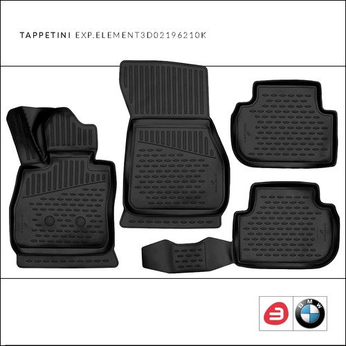 Tappetini tappeti gomma bmw - gomma,