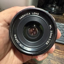 Obiettivo Yashica ML 35mm 2.8f