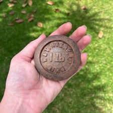 ANTICO W.T. Bilancia in ghisa Avery peso 1 libbra