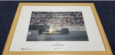 Insegna autografa Ayrton Senna