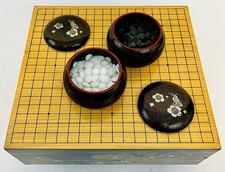 Go-Board Goban & Go Stone Bowl