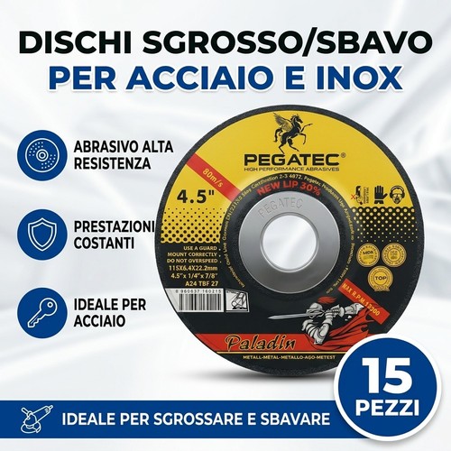 Dischi sgrosso sbavo 115 - dischi,