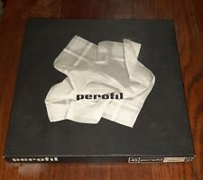 12 Fazzoletti Orlo a Mano Roule' Cotone Italy cm. 45 F. Bianco PEROFIL  Vintage
