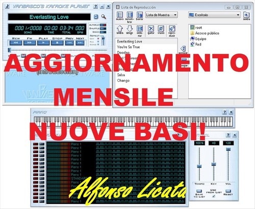 Basi karaoke midi per vanbasco - karaoke,