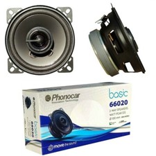 COPPIA PHONOCAR BASIC 66020 altoparlanti coassiali 2 vie da 10,00 cm 30 watt rms