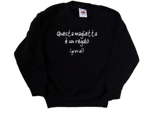 Questa maglietta regalo - e,