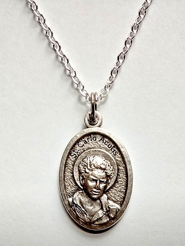 Collana medaglia donna san - medaglia,