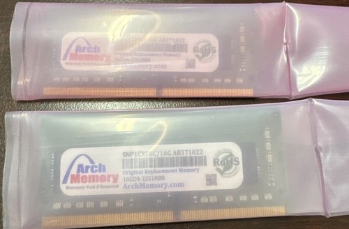 Arch memory 2x16 gb - 32, |