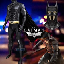 Il Cavaliere Oscuro Rises Batman Costume Cosplay Body Zentai Salto stretto