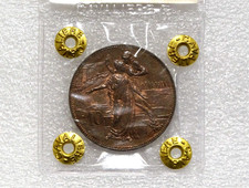 10 CENTESIMI 1911 CINQUANTENARIO PERIZIATO CAVALIERE FDC RAME ROSSO