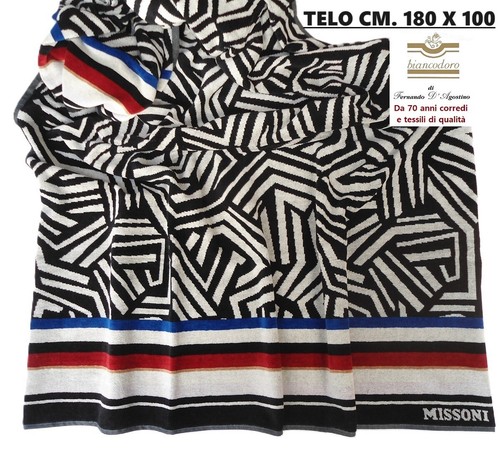 Missoni telo spugna 180 x - spugna,