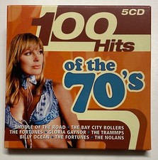 5 cd 100 hits of the 70's -