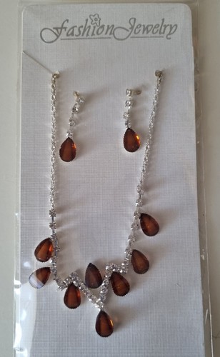 Set parure collana orecchini - parure,