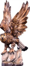 Aquila reale ali aperte - reale,