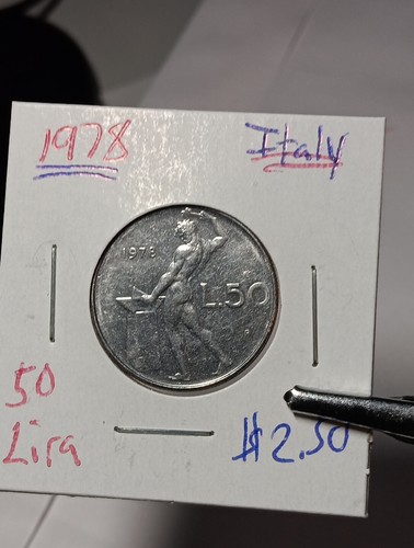 Italy lire 1978 - italy,