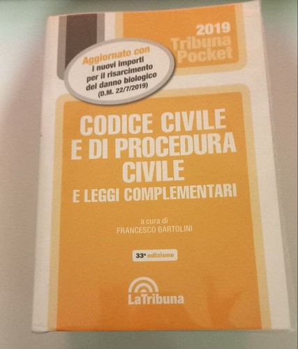 Codice civile procedura - e, di