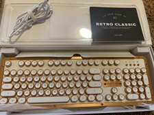 Tastiera Bluetooth Azio Retro Classic - Color Posh