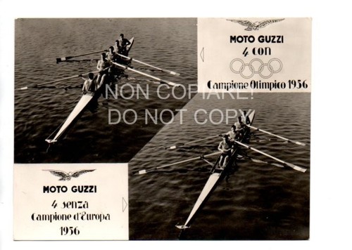 Cartolina canottieri moto - canottieri,