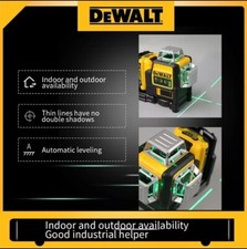 DeWalt_LIVELLA LASER_AUTOLIVELLANTE_FASCIO VERDE_CON BATTERIA_E_CARICABATTERIE_