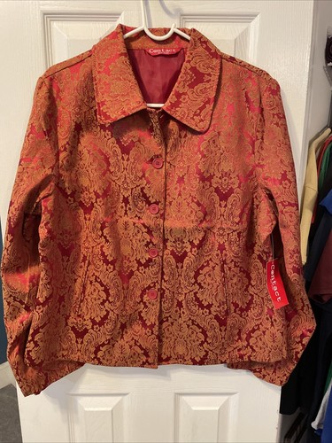 Blazer donna broccato - , rosso