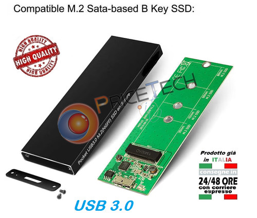 Hdd box esterno per ssd - hd,