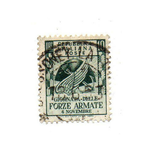 Francobollo raro italia - italia, 4