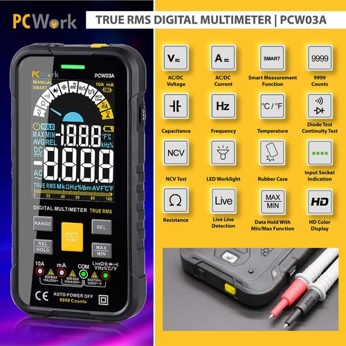 Multimetro digitale true rms - multimetro,