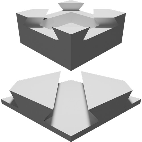 Scatola puzzle rompicapo - 3d,