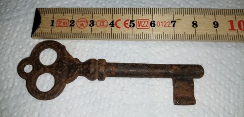 Antica chiave ferro battuto - ferro,