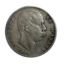 Regno d'Italia - Umberto I - 2 LIRE 1898 - R - BB