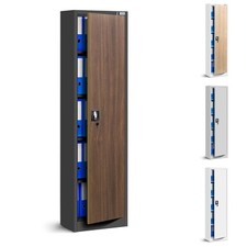 Armadio da Ufficio Archivio per Officina in Metallo 185 cm x 45 cm x 40 cm