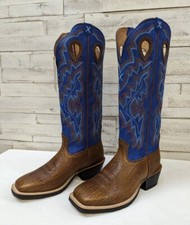 Twisted X Uomo Western 16" Buckaroo Blu Elettrico MBK0034