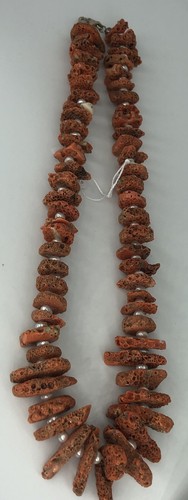 Collana radice corallo - collana,