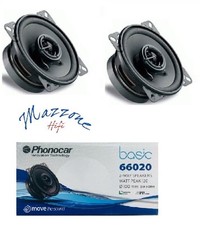 Coppia Casse Phonocar Altoparlanti per Auto 10Cm 100mm 2 Vie Coassiali