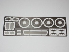 MG metal photoetch, fotoincisione, transkit, kit dischi freno set 161 scale 1/18