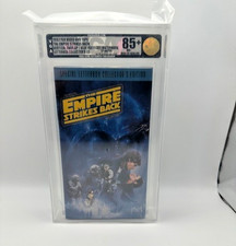 1982 Star Wars VHS - The Empire Strikes Back - Fox Video - Graded 85+ VCR Tape