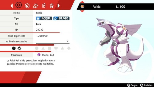 Palkia battle ready - ready, +