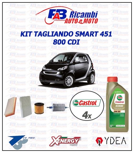 Kit tagliando smart 451 - 451, 800