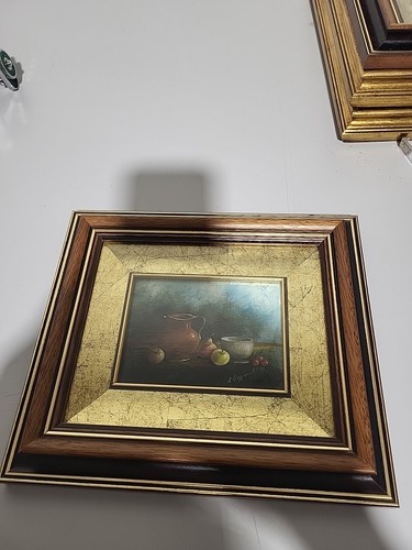 Quadro olio natura morta - natura,