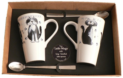 Tazze latte gatti confezione - latte,