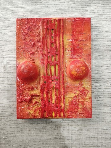 Quadro astratto moderno pezzo - moderno,