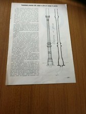 1928 COLONNE IN GHISA E ACCIAIO PER SOSTEGNO DI PENSILINE DELLE STAZIONI FS 