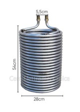 Serpentina per idropulitrici tipo Karcher serie HDS 695 S EUR, 895 caldaia