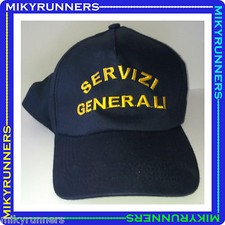 Berretto blu navy ricamo