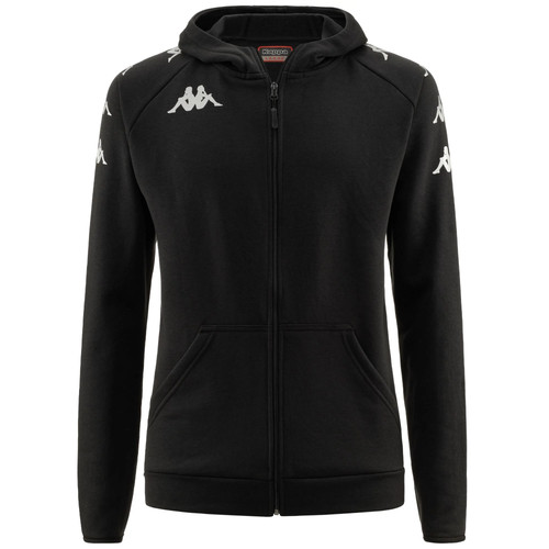 Kappa felpa con zip uomo - zip,