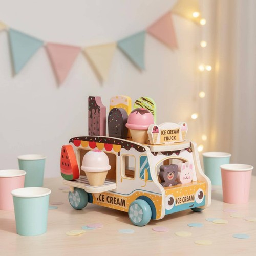 Pezzi carretto gelati in - pezzi,