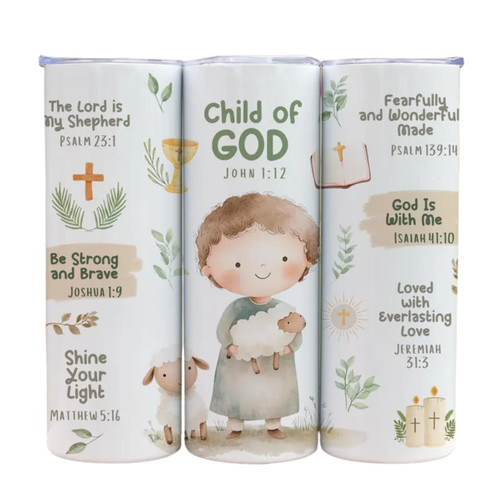 Bicchiere magro bambino dio - bambino,