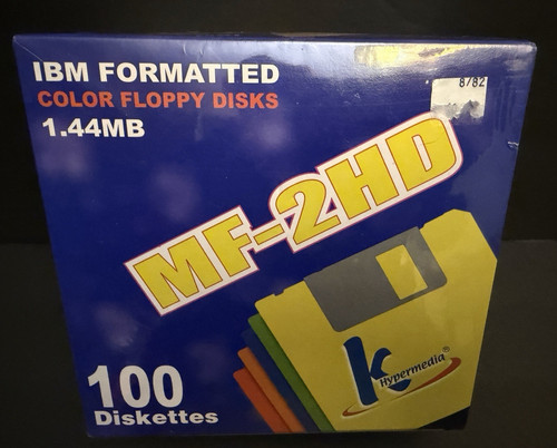 Confezione 100 floppy disk